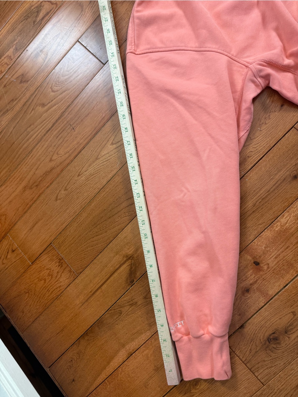 Nike Dri-Fit Peach/Salmon Double Pocket Hoodie - Picture 7 of 7